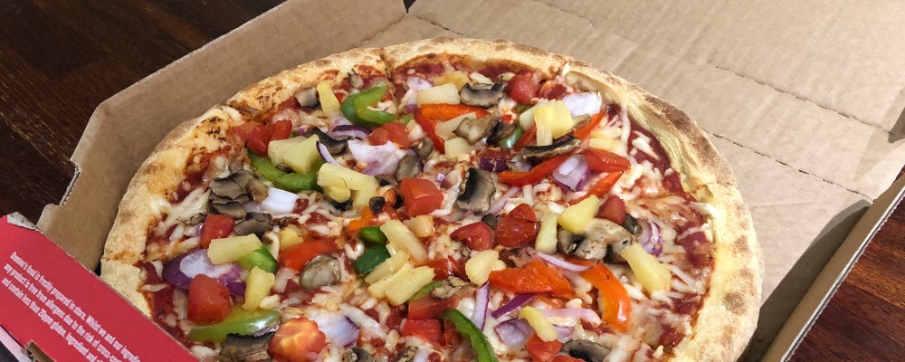 Dominos pizza vegan review